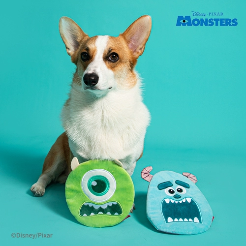 Дисней, игрушка, плюшевый мультяшный монстр, издает звуки, домашний питомец