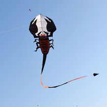 Scorpion Kite Large Large Extra Large Weifang Professional High-end Breeze Easy to Fly with Tail Floating Large Poisonous Scorpion Funny Kite