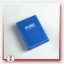  (Yu Ci)PURE red blue mark version flower cut poker magic card practice card