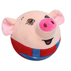 海草猪跳跳跳球旗舰店会说话的面包超人儿童女孩玩具音乐震动蹦蹦