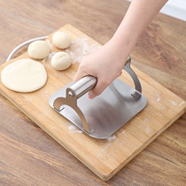 Manual leather press for cakes and buns hand-grabbed biscuits and dumplings household small cake touching tool.
