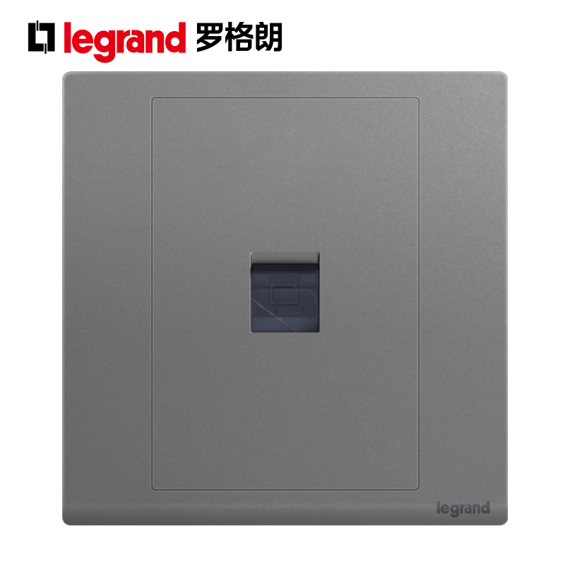Legrand six types of network panel gigabit computer network interface Langchun 86 dual-port network line socket concealed installation-free line
