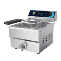 Dongbei Good Leelectric frying stove dealer with electric frying pan large capacity single cylinder oil fryer thickened french fries oil bar