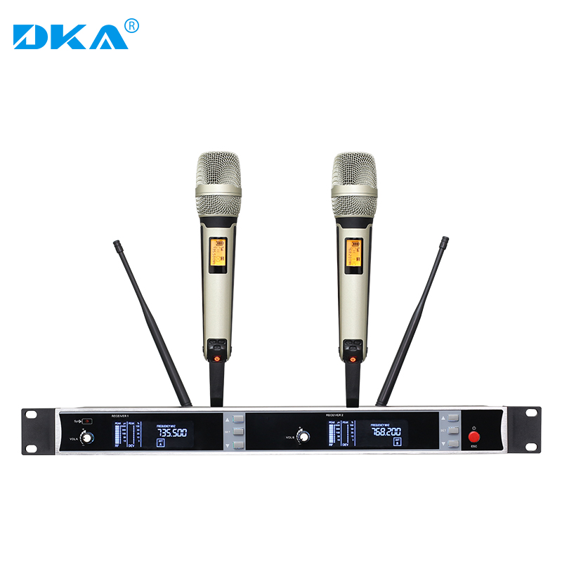 DKA SKM9000 professional one-to-two wireless microphone home singing KTV karaoke stage performance microphone