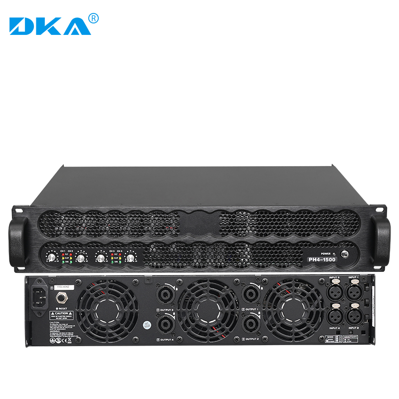 DKA professional ultra-high power four-channel digital switching power supply stage performance wedding line array power amplifier
