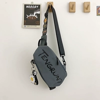 Серый (с маленькой кулонкой и значком)