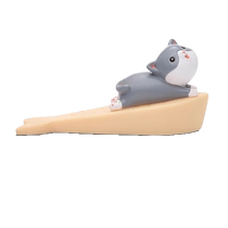Cartoon door stopper anti-collision punch-free door stopper creative windproof door top door wedge door suction safety door card