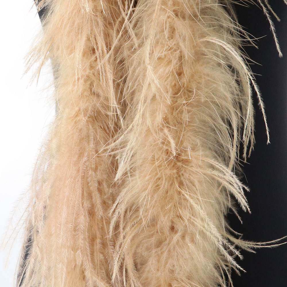 Feather Wool Strips Ostrich Wool Hat Accessories Material Performance Gown Fuzz Strips Down Raw Material Scarf Ornaments-Taobao