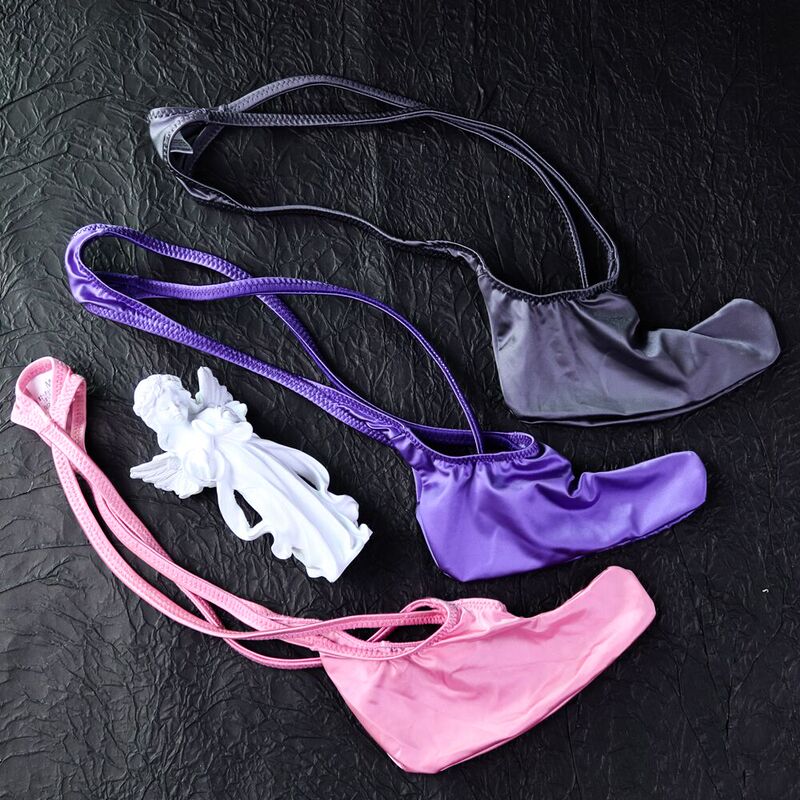Popular Men's Underwear, Sexy Large Nose-Shaped Thong, Soft and Silky, Skin-Friendly, Antibacterial, Japanese and Korean Style Underwear Popular Men's Underwear, Sexy Large Nose-Shaped Thong, Soft and Silky, Skin-Friendly, Antibacterial, Japanese and Korean Style Underwear