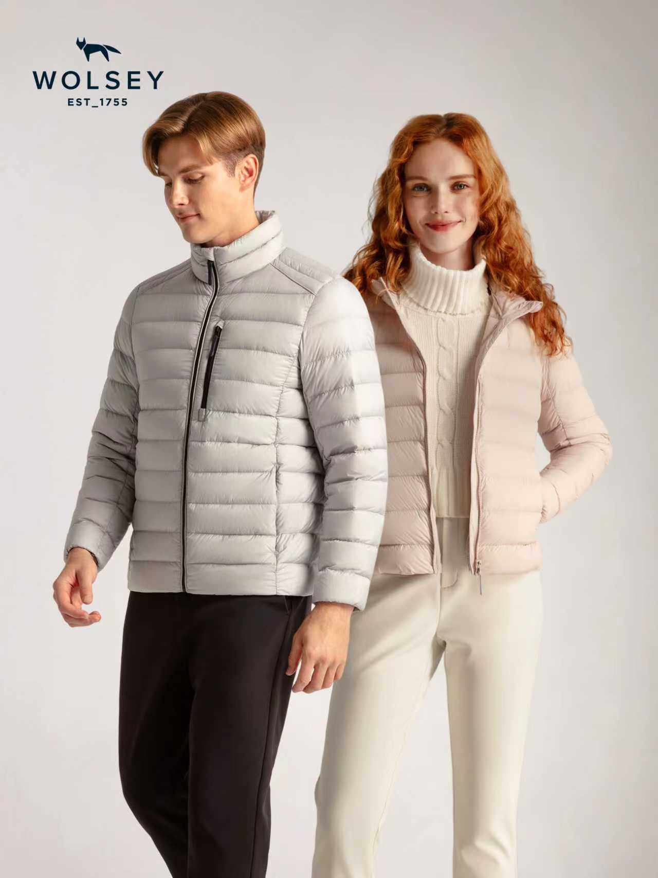 英国 Wolsey 浮云 情侣款 750蓬轻薄排骨羽绒服 双重优惠折后￥399包邮 男、女多色可选 淘金币可抵扣￥10