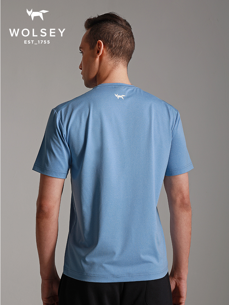英国  Wolsey 2022年夏季新款 速干 男式高尔夫T恤 双重优惠折后￥169包邮 3色可选