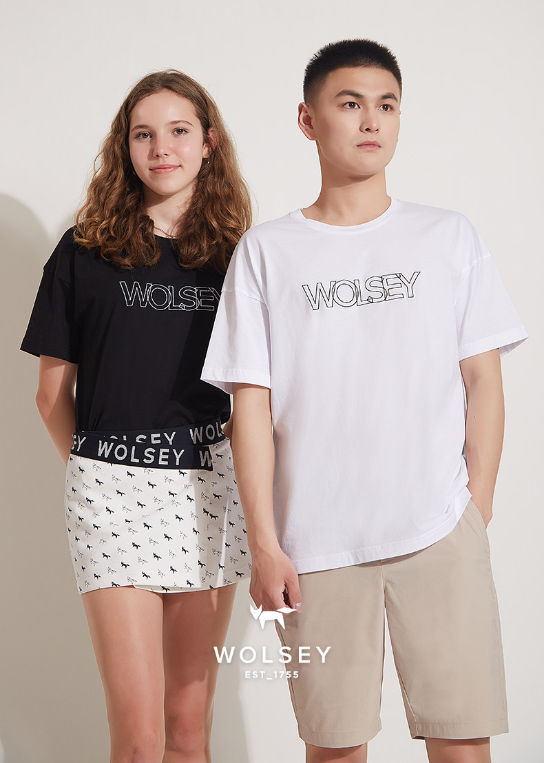 英国皇室266年品牌 Wolsey 男女士纯棉亲肤短袖圆领T恤 图2