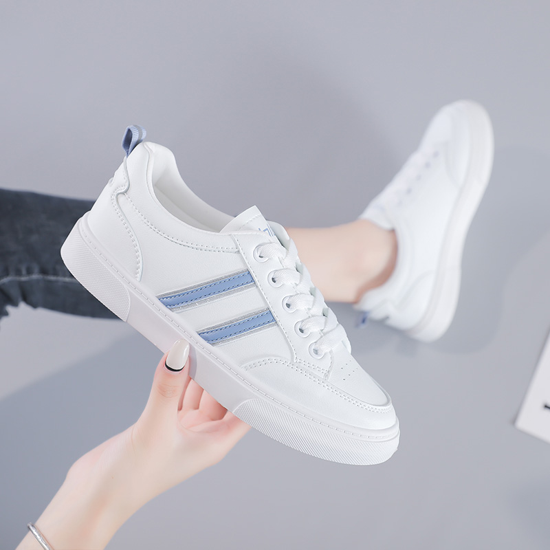 Small white shoes women's shoes 2022 new breathable shoes flat single shoes all-match summer thin casual sports shoes