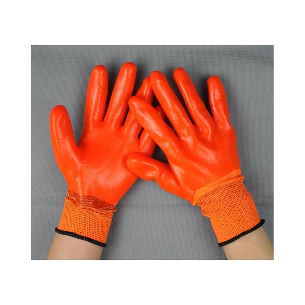 Waterproof rubber 44 plastic pvc gloves full hanging resistant full adhesive rubber sheet thickened impregnable rubber abrasion-resistant calf gluten double sided