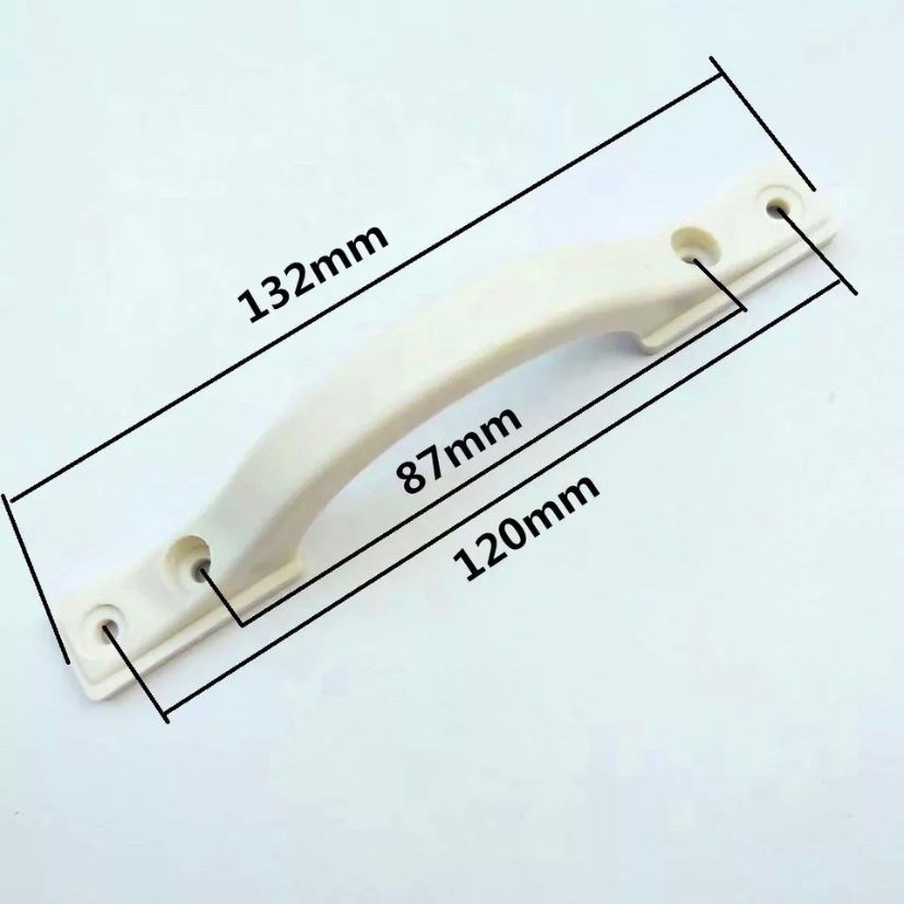 Door and window small handle plastic steel flat open sliding door and window handle cabinet door handle drawer handle screen window plastic handle