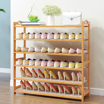 Shoe Shelf Multilayer Simple Home Economical Type Province Space Bamboo Dormitory Doorway Small Shoe Cabinet Containing Special Price