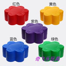 Sensory Training Equipment Children Early Education Home Full Vestibule Balance Wood Indoor Kindergarten Plum Blossom Pile Pier