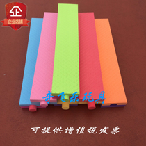 Promotion Kindergarten Six Color Unique Wood Bridge Children Early Education Puzzle Training Game Toy EVA Balance Board