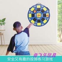Carlemids ball throwing target w9343 children throwing sandbag game sticky target toy safety darts