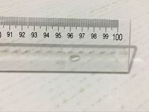 1 2m10m long plastic 10125 transparent meter ruler cm 1 5 straight ruler Organic one word ruler 1