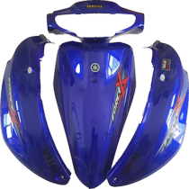 Hot sale Yulong TZCK fuxila flower car shell Yamaha Fuxi electric motorcycle scooter Fuxi shell shining blue