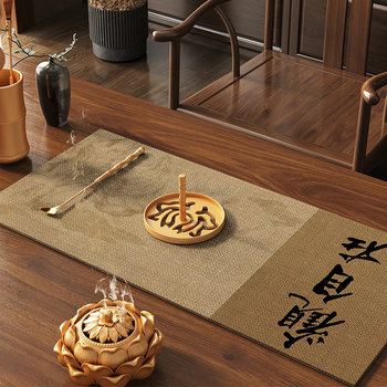 New chinese style incense mat, incense seal stove accessories, incense burner mat, tea mat, insulating mat, incense seal pad, chinese style incense pad New chinese style incense mat, incense seal stove accessories, incense burner mat, tea mat, insulating mat, incense seal pad, chinese style incense pad