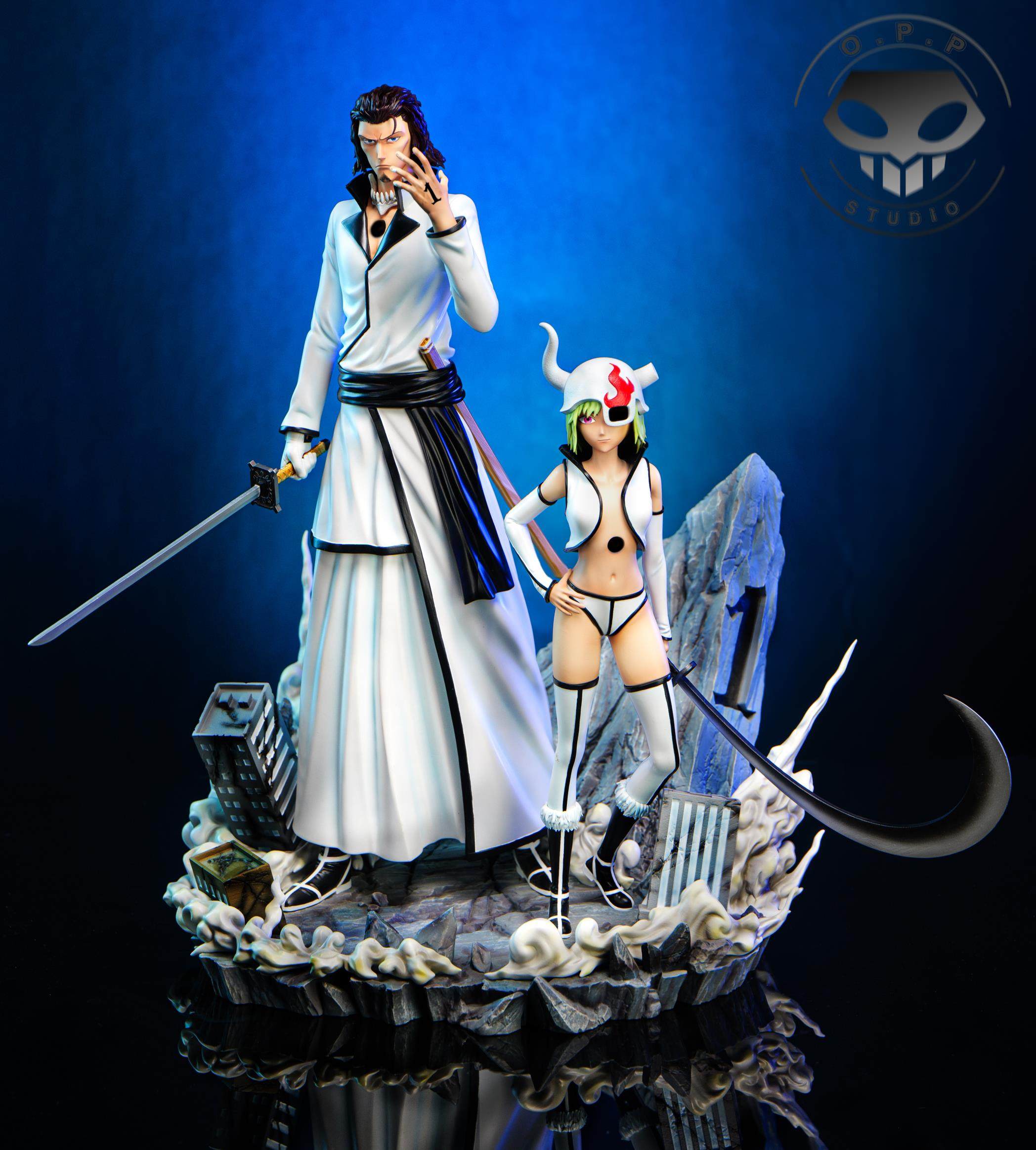 OPPS Studios Bleach Coyote·Starrk Resin Statue Pre-order 1/6 H40cm