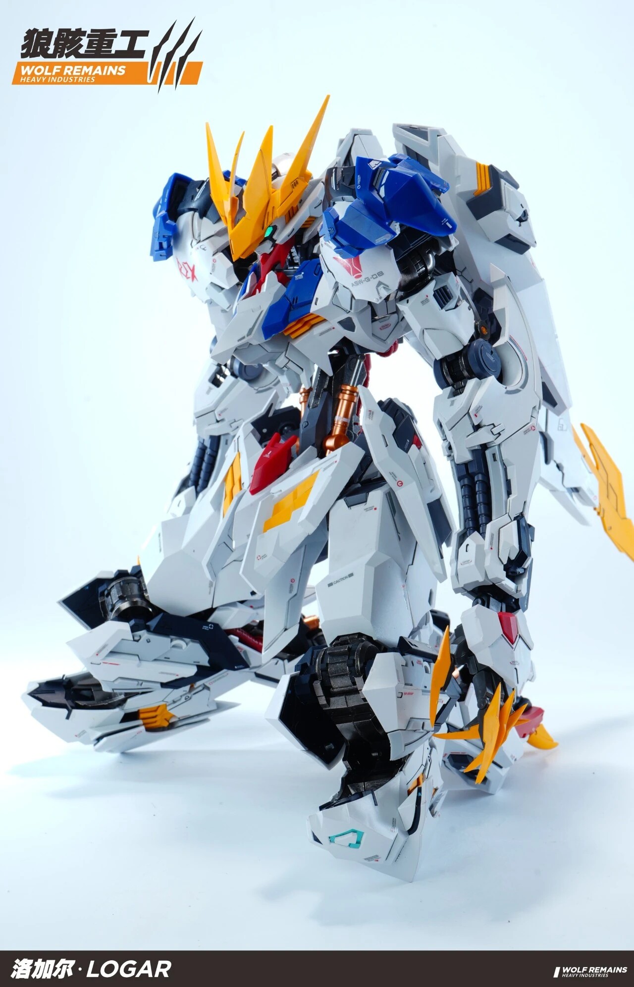 WOLF REMAINS PG 1/60 ASW -G-08 LOGAR LUPUS MODEL KIT