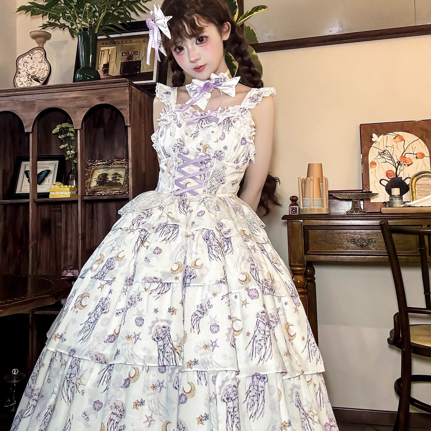 Искреннее милое платье, (Physicals), стиль Лолита, Lolita Jsk, Lolita OP
