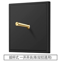 Черная длинная факел открывается двойным управлением