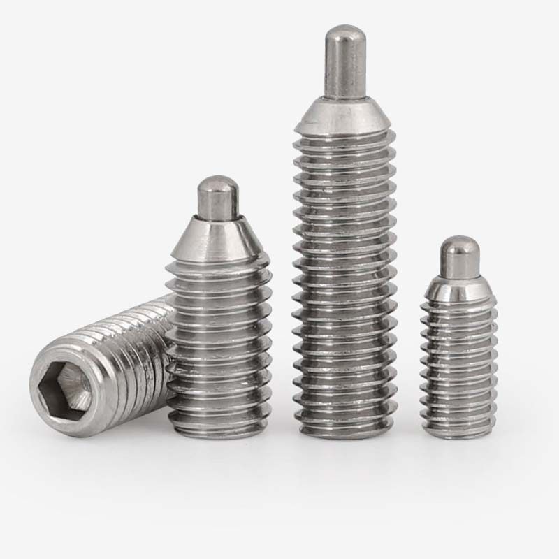 M4 M4 M5 M5 M8 M8 M12 M10 M12 steel column head wave bead positioning screw positioning spring plunger telescopic pin