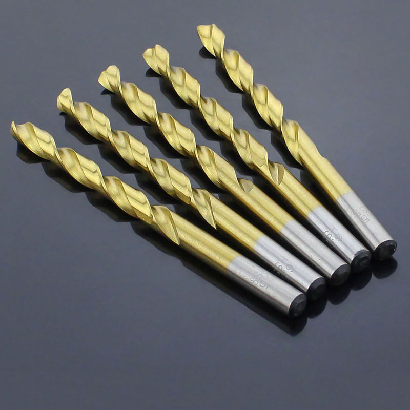 Plated Titanium High Speed Mesh Twist Drill Bit electric drill stainless steel drill bit metal drill 5 0 1 2 3 3 6 12mm