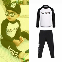 Parent-child diving suit children boys and girls split snorkeling long-sleeved swimsuit couples jellyfish coat sunscreen swimming