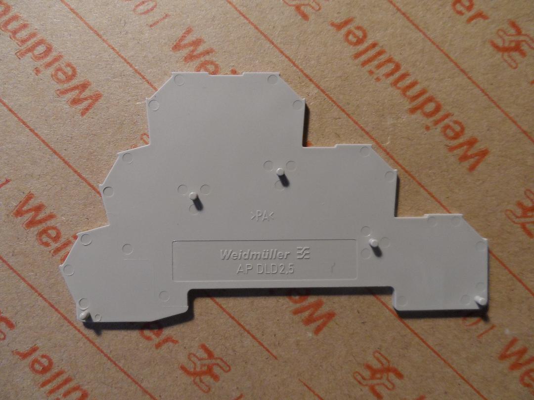 AP DLD 2 5 DB Weidmiller Three-layer Terminal Backboard 17842100000