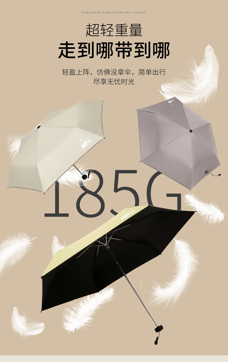 NexyCat 迷你小巧叠晴雨伞 图4