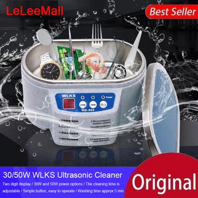 Ультразвуковая чистящая песня Sonicator Bath 40 кГц для часовых очков