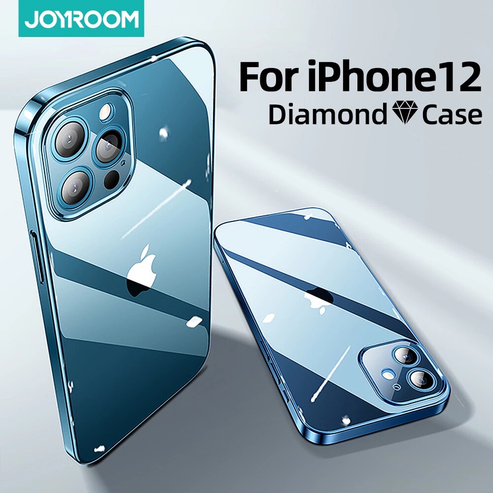 Joyroom Clear Case For iPhone 12 Full Lens Protection Cover