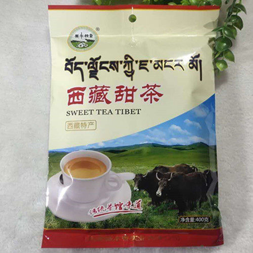 Tibetan Sweet Tea Tibet Yak Pastoral Sweet Tea Powder Tibet Tea Traditional Tea House Flavor 400g Clothing