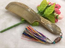 Tibet features yak angle comb with the pine bead corner comb health comb thick