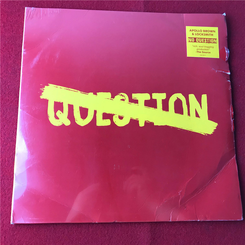 Apollo Brown Locksmith No Question Unopened OM Edition LP Vinyl Case 275
