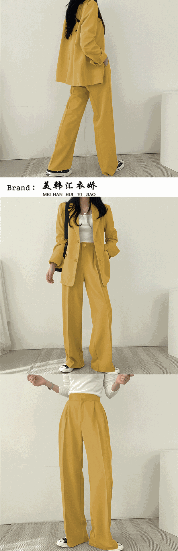 Трансграничная торговля, розовый пиджак классического кроя, осенний дизайнерский комплект, тренд сезона              