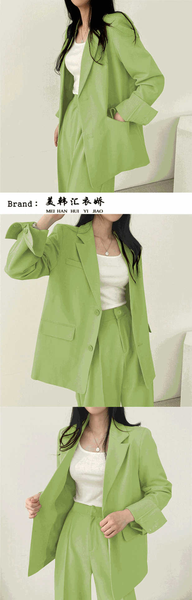 Трансграничная торговля, розовый пиджак классического кроя, осенний дизайнерский комплект, тренд сезона              