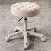 Beauty Stool Round Stool Special Large Bench Domestic Lift Pulley Chair Makeup Beauty Hair Salon Rotary Beauty Salon