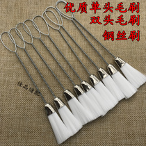 Sewing Machine Computer Cleaning Brush Dust Removal Brush Single Head Double Head Small Hair Brush Plastic Hairbrush Pooch Brush Wire Brush