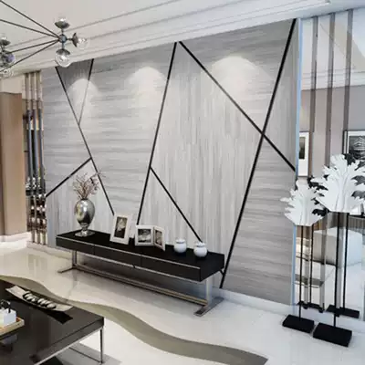 8d Nordic TV background wall wallpaper living room modern minimalist geometric wallpaper Film and Television wall covering high-end decorative murals