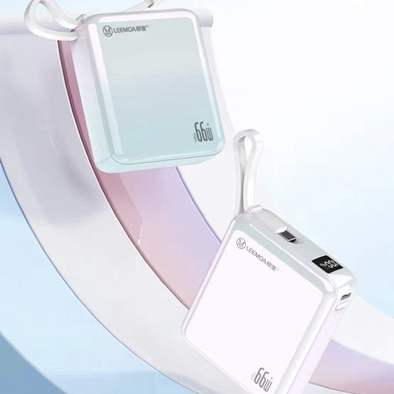 Muli S100 フラッシュチャージパワーバンク 10,000mAh 大容量 超高速充電 ポータブルパワーバンク 内蔵ケーブル付き