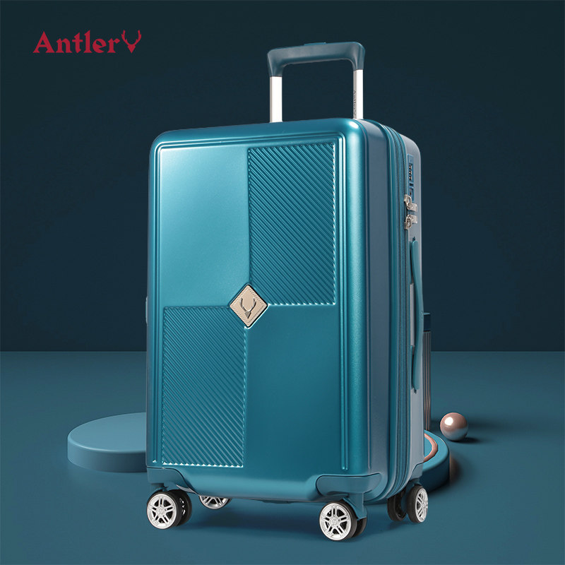 antler antler suitcase 20 inch men's and women's suitcase boarding universal wheel password hard case 24 trolley case