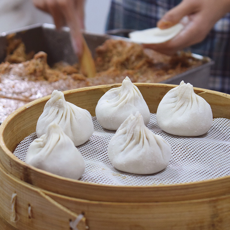 风马牛 无锡小笼包 50g*48只 天猫优惠券折后￥128包邮（￥158-30）赠蒸纸、醋包