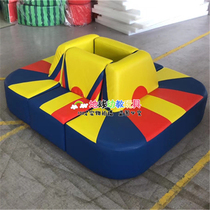 Childrens irregular round sofa early education training kindergarten style discussion chair leisure reading corner hall sofa combination chair