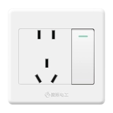 国际电工 Тип 86 Dark Installation One One One -Control 1 открытый выключатель питания.